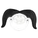 5starwarehouse® Baby Funny Moustache Dummy Dummies Soother Pacifier Novelty Joke (Big Black)