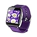 Produktbild Teepao Smartwatch Intelligente Digitale Sport-Smartwatch Schrittzähler für Telefon Armbanduhr Herren Damen Armbanduhr Bluetooth violett