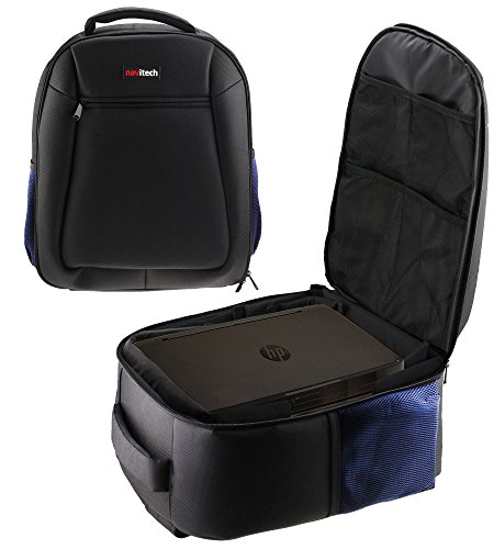 Preisvergleich Produktbild Navitech Robuste schwarz und blau Rucksack Cover für die Optoma X320USTP
