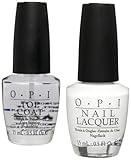  OPI Alpine nieve 1/2 oz y Classic capa superior 1/2 oz