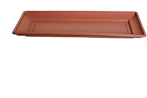 Whitefurze G02094 60cm Venetian Window Box Tray - Terracotta
