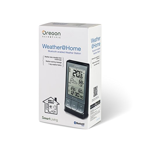 Oregon Scientific Wetterstation BAR218HG Bluetooth Wetterstatin mit Vorhersage, schwarz - 6