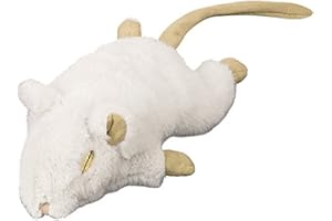 Nobby Plüsch MAUS, weiß 19 cm, 1 Stück