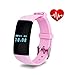 Produktbild moaeuro Original Lager Beste Geschenk Bluetooth SmartWatch D21 Armband Band Herzfrequenz Monitore-Activity Tracker Fitness für iOS Android Farbe: Schwarz Weiß. Pink. Lila, damen Herren, rose