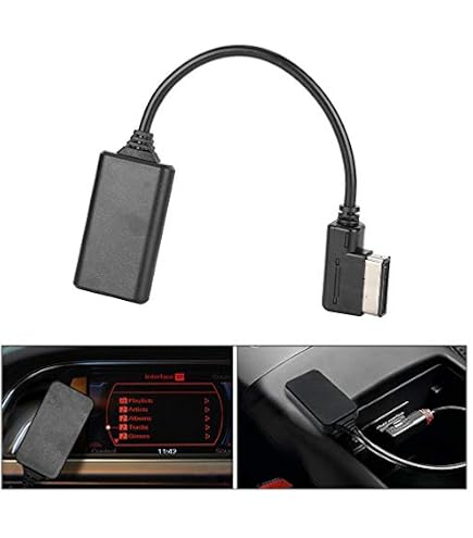 Interface Bluetooth AMI/MDI Pour Audi MMI 3G - Compatible A3, S3, A4, S4, RS4, A5, S5 - Câble Neuf Sous Emballage