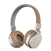 Produktbild Honstek P2Bluetooth V4.0 faltbarerStereo drahtloser On-ear Kopfhörermit eingebautem Mikrofon (Kupfer)