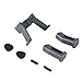 Produktbild UNIKEL für DJI Mavic Pro Fahrwerk Beinverlängerung Kunststoff Verlängerung Standfuß Stabilisatoren Sicherheitsstativ mit Schutzpolster (Grey)