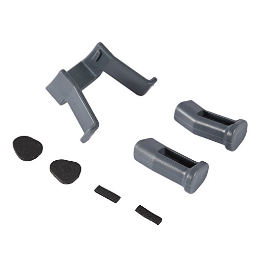 Preisvergleich Produktbild UNIKEL für DJI Mavic Pro Fahrwerk Beinverlängerung Kunststoff Verlängerung Standfuß Stabilisatoren Sicherheitsstativ mit Schutzpolster (Grey)