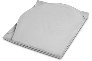 ‎SLEEPLING sleepling 196533 Ersatzhülle für Bodypillow | Schwangerschaftskissen | Seitenschläferkissen | Lagerungskissen | Mikrofaser |60 Grad waschbar | Ökotex | Made in EU | 140 x 75 x 20 cm, grau