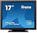 Produktbild iiyama ProLite T1731SAW-B3 43cm (17") SAW Touch SXGA Monitor Single Touch VGA, DVI, IP54, Schwarz