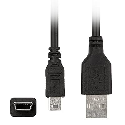Reytid USB-2–2 chargement USB et câble de données pour GoPro Hero 1/2/3 – Noir/Argent/Blanc