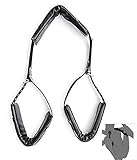 Soft Faux Leather Open Leg Straps Neck Bands Thigh Supports