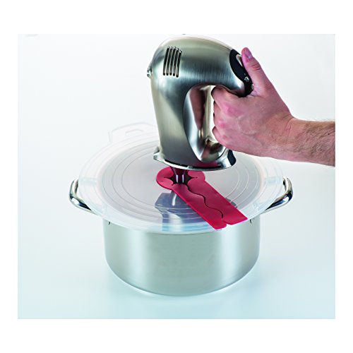 Kuhn Rikon 20181 Mixer-Spritzschutz, 30 cm, rot - 4