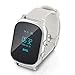 Produktbild AZZ Kinder Smart Positioning Telefon Uhr, Bluetooth Smart Uhr Mit SIM-Kartensteckplatz, Kamera Fitness Tracker Schrittzähler Sport Armbanduhr Für Männer Frauen Kinder (Farbe : Silber)