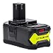 Produktbild Dosctt P108 18V 5.5Ah Lithium Akku Ersatzakku für Ryobi One+ P108 P107 P102 P104 P105 P06 P102 P103 P200 mit LED Anzeige
