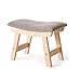 Produktbild MTX-Hocker Sofa-Schemel, Fester hölzerner Schemel, Wohnzimmer-Freizeit-Schemel, Multifunktionshocker