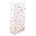 Produktbild 10 Schicke elegante Papier Gastgeschenktüten aus der Serie „Rosé Gold Confetti“