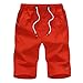 Produktbild R-Cors Shorts Kurze Hose Herren Cargo Shorts Bermuda Short Herren Sweatshort Sportshorts Freizeit Laufen Lässige