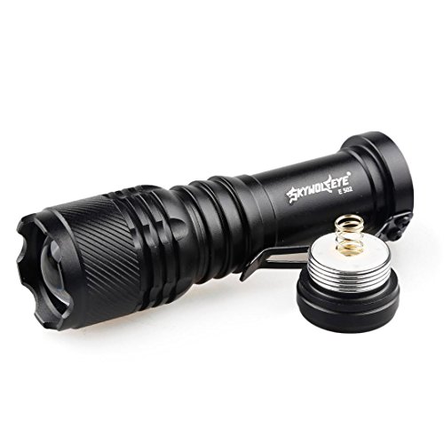 Goodsatar 2000LM CREE Q5 AA / 14500 3 Modi Zoomable LED Taschenlampe Super hell - 5