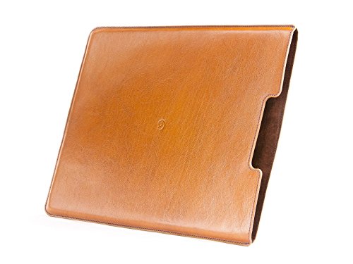 Danny P. Brand Housse en cuir pour MacBook Air 33 cm Mackbook Air 13" marron