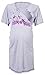 Happy Mama Women's Maternity Hospital Gown Nightie for Labour & Birth. 193p (Purple, UK 16)