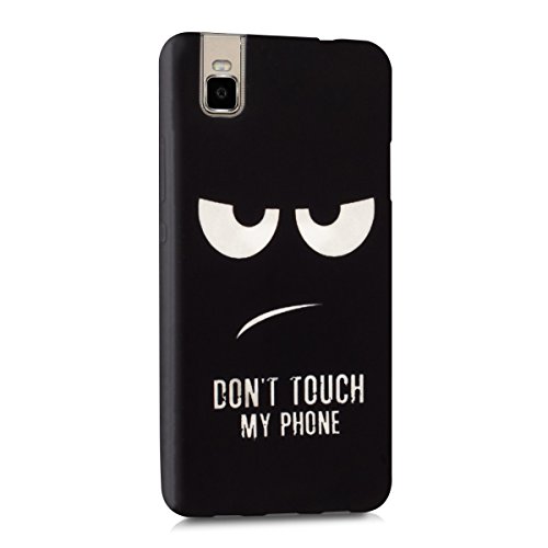kwmobile Funda para Huawei ShotX - Case para m vil en TPU silicona - Cover trasero Dise o Don t touch my Phone en blanco negro reviews kwmobile Funda para Huawei ShotX - Case para m vil en TPU silicona - Cover trasero Dise o Don t touch my Phone en blanco negro