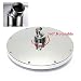 (3960-i) 360 DEGREE ROTATABLE ROUND ABS BATHROOM WATER SPRAY SHOWER