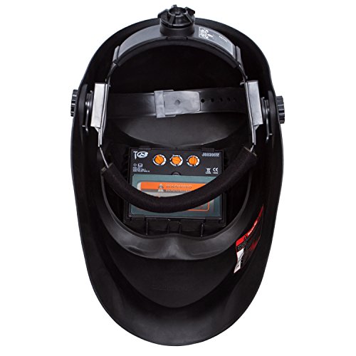 Babimax Automatik Schweißhelme blau Schweißmaske Schutzhelm Schweißschirm Schweißschild Automatisch verdunkelnd - 5