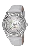 Esprit Damen-Armbanduhr Double Twinkle Analog Quarz Leder ES106132002