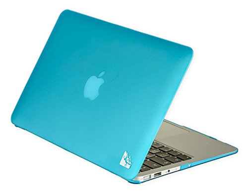 Gecko Macbook Air 11" Clip On Case - Hell Blau - trendige Farben / perfekter Schutz in der Farbe hell blau / light blue geeignet für Macbook Air 11,6" (Typ A1370 und A1465)