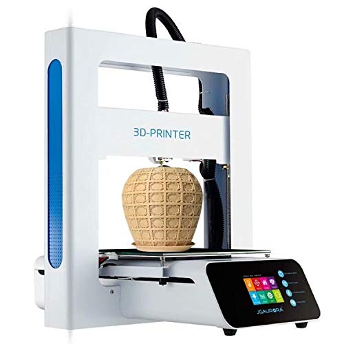 JGAURORA A3S Impresora 3D Mini Deskpot DIY 3D Impresora Kit Soporte PLA/Madera / TPU/ABS Filamento 3D para la Oficina de la Escuela Hogar