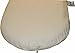 66 x 28 x 5 cm NightyNite  Luxury Natural Moses Basket Mattress, Coir and Lambswool  with Waterproof Protection
