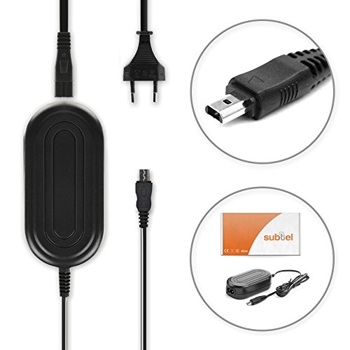 subtel Alimentation de Qualit   Canon FS100 FS10 FS11  LEGRIA HF R106 HF R16 HF R17  Canon MD101 MD110  Canon Vixia HF R10 R100 R11  Canon ZR900  Canon MD101 MD235 MD255 MD265 - ca  3m  CA-590  CA-590E  8 4V Adaptateur secteur