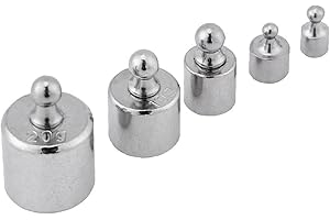 U-K Set di pesi di calibrazione cromati, 1-20 g, bilancia digitale, peso di precisione, durevole e pratico, design pratico