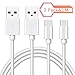 Price comparison product image zerkar USB Type C Charging Cable 2-Pack/1M USB C Cable 5V/3A Fast Charging & Sync Type C Cable Compatible with Samsung S9/Note 8, Sony Xperia, HTC U11, Huawei P20, Google Pixel and More