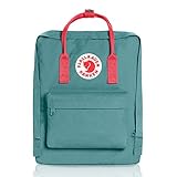 Resistente al agua Fjällräven Kånken - Mochila, Unisex, Verde (Frost Green-Peach Pink), 38 x 27 x 13 cm
