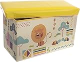 Bieco 04000495 – Staubox und Sitzbank Zoo, ca. 60 x 30 x 35 cm - 2