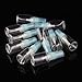 SODIAL (R)10x 30ml Blue Clear Plastic Makeup Water Spray Atomizer Bottle Container Pump
