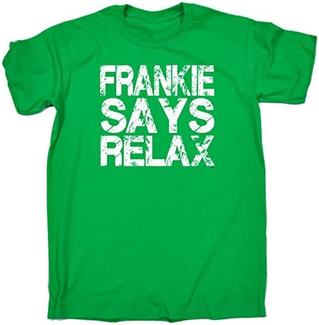 Frankie Says RelaxMens 80's Retro T Shirt