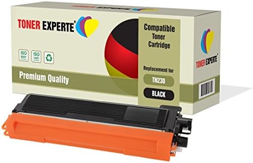 TONER EXPERTE® Compatible with TN-230BK TN230 Black Premium Toner Cartridge for Brother DCP-9010CN HL-3040CN HL-3045CN HL-3070CN HL-3070CW HL-3075CW MFC-9120CN MFC-9125CN MFC-9320CW MFC-9325CW