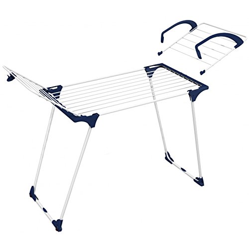 Gimi 1016620500000 Brücken-Wäscheständer 18 m mit abnehmbarer Verlängerung