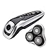 Waterproof Intelligent Rechargeable Triple-head Electric Rotary Shaver With Stainless Steel Blade, Pop-up Trimmer 220V