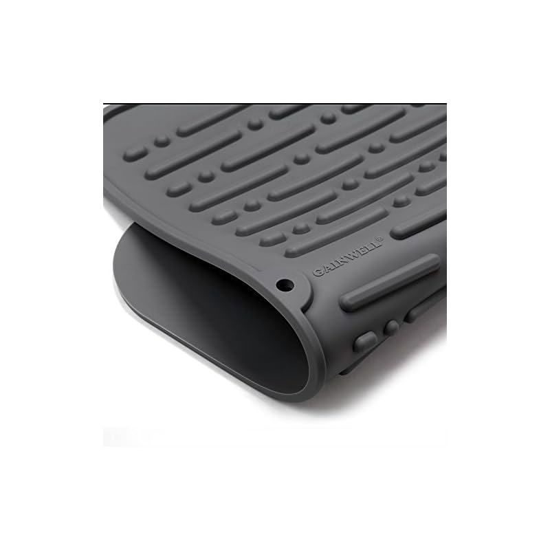 Extra große Silikon Geschirr-Abtropfmatte, 45x40 cm, GAINWELL