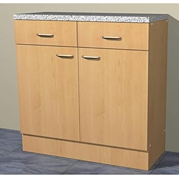 Küchen Unterschrank 60 cm Buche - Namu: Amazon.de: Küche & Haushalt