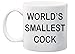 Produktbild Funny World's Smallest Cock Novelty Prank Gift 11 Ounce Coffee Mug
