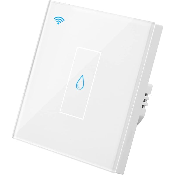 XUELILI Smart Immersion Heater Timer Switch, 2.4Ghz WiFi Water Heater  Switch, Smart Wall Touch Boiler Switch with Timer Works with Alexa, Google  Home and Smart Life APP, White, 20A, 4400W : Amazon.co.uk: