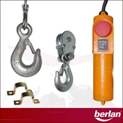 Berlan Seilhebezug – 300/600kg – 950 Watt - 7