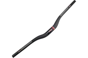 guidon vtt en fibre de carbone 1-1/4"RXL SL cintre vtt releve carbon riser 18mm 3K mat 680mm