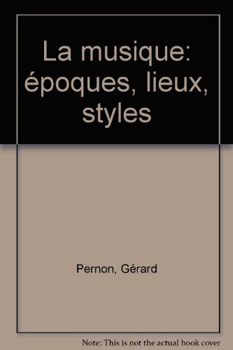 couverture de : La Musique