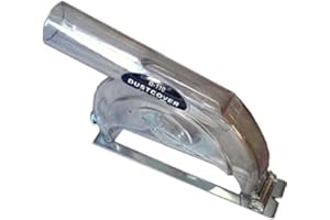 XBERSTAR Clear Cutting Dust Shroud for 4” / 5” Hand Angle Grinder and 3”/4”/5” Saw Blades